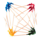 Toothpicks, Frilled, Assorted Color,36 - 24 COUNT