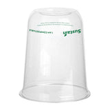 Cups, Zero Waste 12 Ounce, Plastic, Clear, 3.50 x 3.50 x 4.25 Inch, U-Shape Rounded Bottom, PLA,10 - 100 COUNT