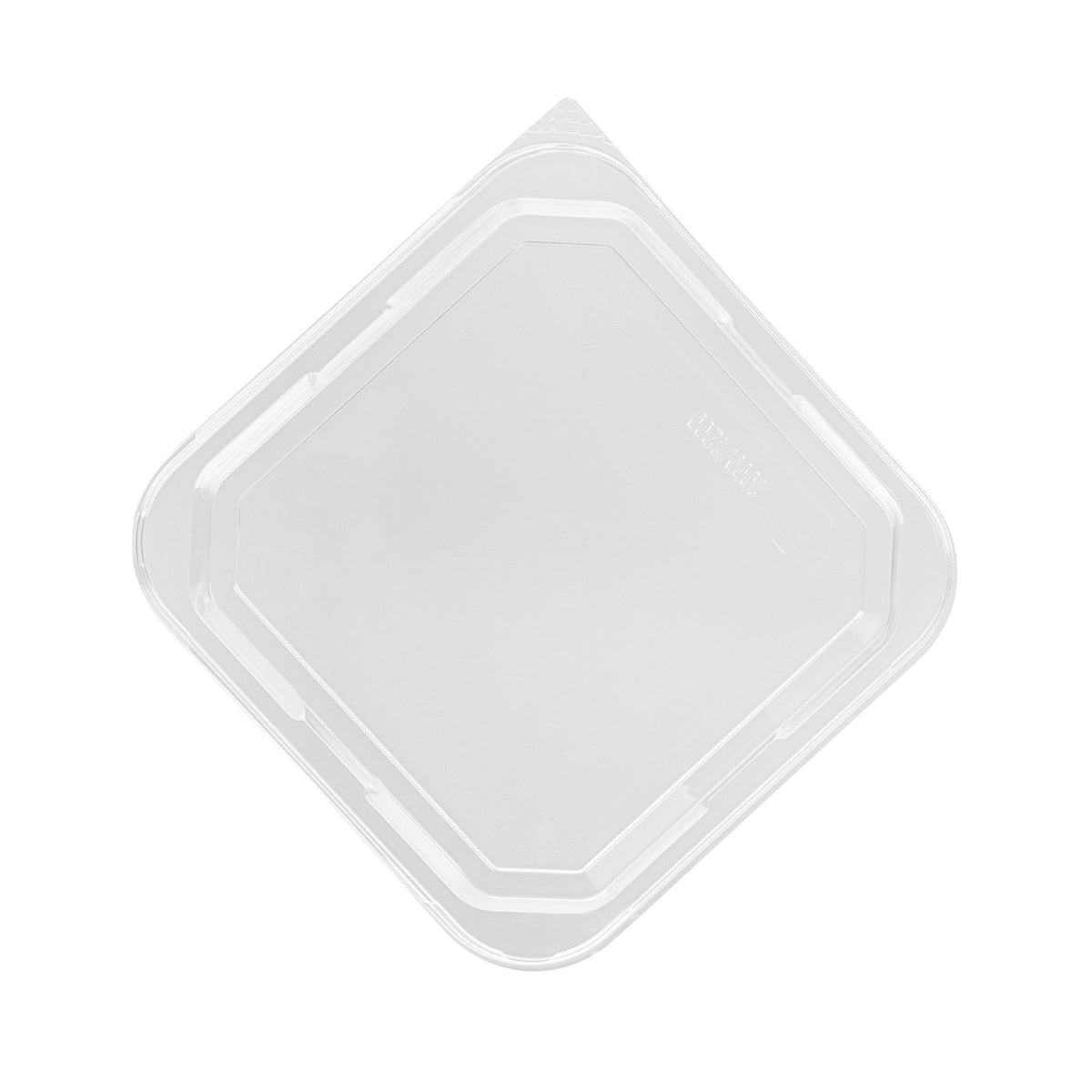 Lids, Dome, Sustain, Plastic, Clear, 7 x 7 x 1.25 Inch, for 34 Ounce Containers, Octagonal, PLA,25 - 1 COUNT