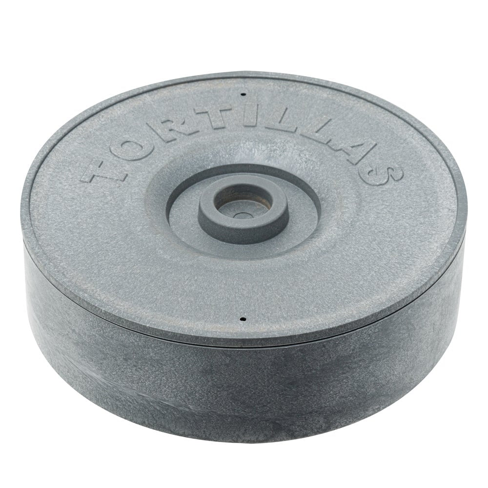 Servers, Tortilla, 8.5 Inch, Round, Black, Plastic,10 - 1 COUNT