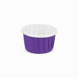 Cups, Baking, 2 Ounce, Paper, Purple, Pleated, Medium 2.25 x 2.25 x 1.50 Inch, Round,200 - 1 COUNT