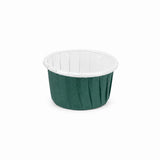 Cups, Baking, 2 Ounce, Paper, Forest Green, Pleated, Medium 2.25 x 2.25 x 1.50 Inch, Round,200 - 1 COUNT
