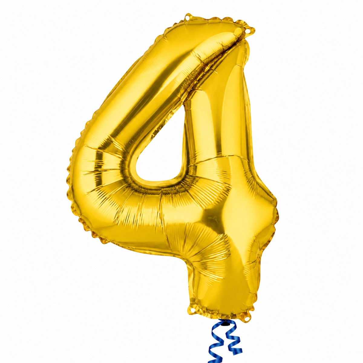 Balloon, Mylar, Balloonify 16 Inch, Number 4, Gold,1 - 1 EACH