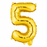 Balloon, Mylar, Balloonify 16 Inch, Number 5, Gold,1 - 1 EACH