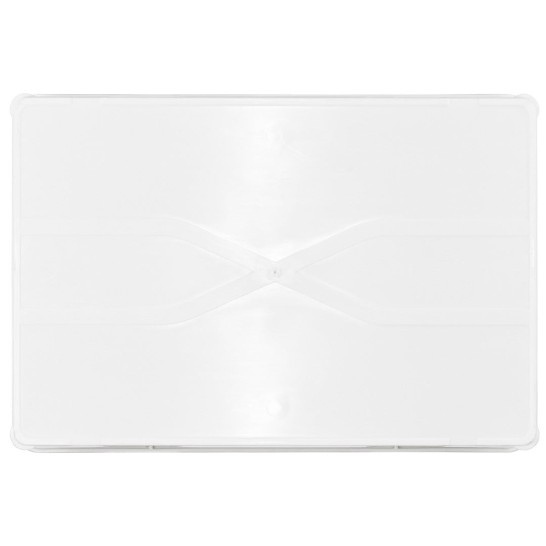 Boxes, Dough Proofing, 26 x 18 x 6 Inch, White Plastic,10 - 1 EACH