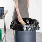 Can Liners, 45 Gallon, Black, Light-Duty, 1 Mil,100 - 1 EACH