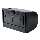 Dispenser, Bath Tissue, 2-Roll, Standard Roll, Black,1 - 1 EACH