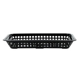 Baskets, Fast Food Serving, 11.75 x 8.5 x 1.5 Inch, Plastic, Black, Rectangle,10 - 1 COUNT