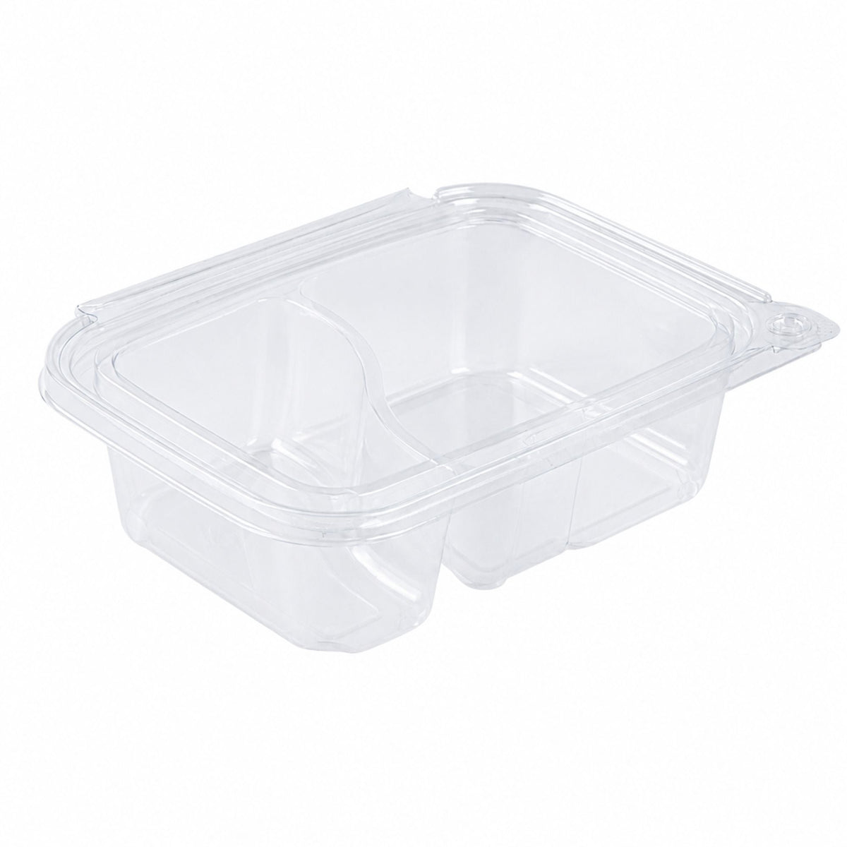 Container, Tamper Tek 24 Ounce, Plastic, Clear, Rectangular, 7.25 x 5.50 x 2.25 Inch, with Lid, Tamper-Evident,100 - 1 COUNT