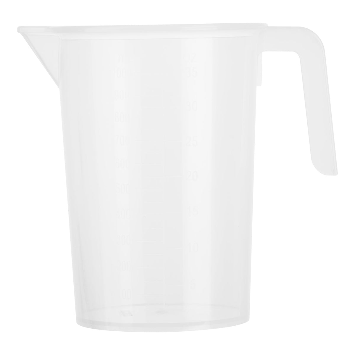 Measuring Cups, RW Base 1 Quart, Plastic, Clear, 5.25 x 3.75 x 6.25 Inch,10 - 1 COUNT