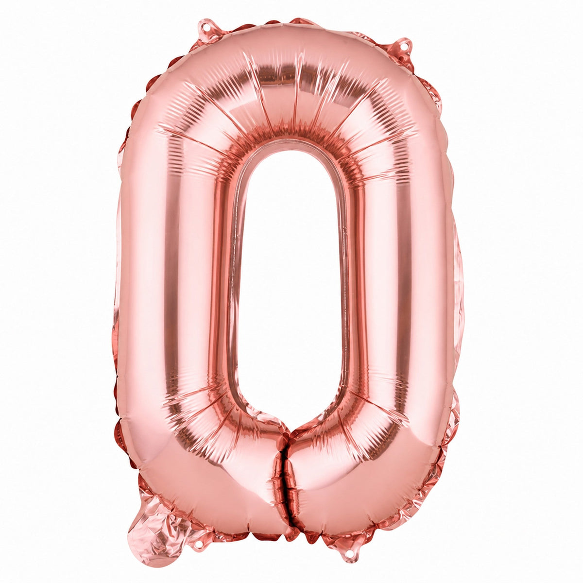 Balloon, Mylar, Balloonify 16 Inch, Number 0, Rose Gold,1 - 1 EACH