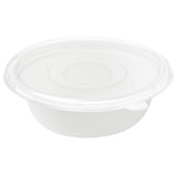 Bowls, Salad, Pulp Safe, Sugarcane & Bagasse, White, Round, 5.25 x 5.25 x 1.75 Inch,100 - 1 EACH