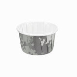 Cups, Baking, 1 Ounce, Paper, Camouflage, Pleated, Small 2 x 2 x 1.25 Inch, Round,200 - 1 COUNT