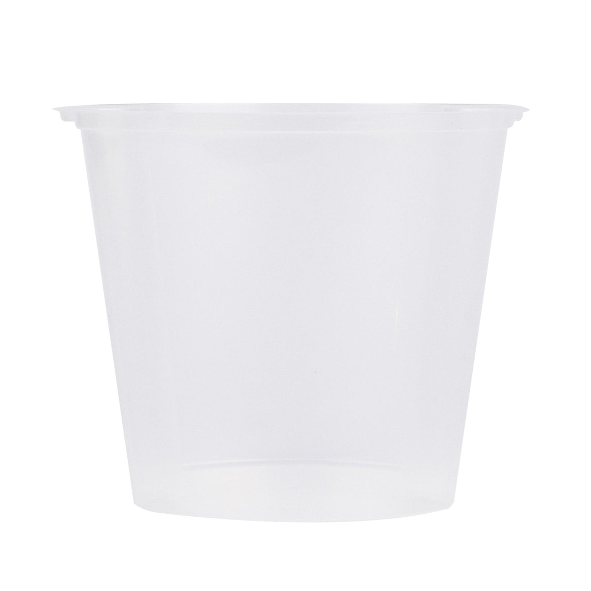 Inserts, Container, Asporto 24 Ounce, Microwavable Plastic, Clear, for 32/40/48 Ounce Soup Containers, Round,2 - 50 COUNT