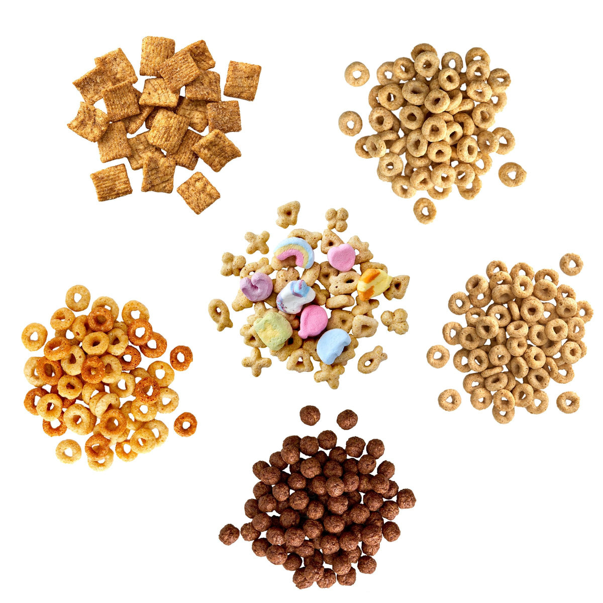 Cereal, Assorted, Bowls, Single-Serve,60 - 1.8 OUNCE