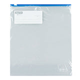 Bags, Freezer, Bag Tek 2 Gallon, Plastic, Clear, Slider, 13 x 5 x 15 Inch, with Write-On Label, Expandable Bottom,25 - 1 EACH