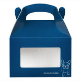 Boxes, Gable & Lunch, Bio Tek 6 x 3.50 x 3.50 Inch, Paper, Frenchie, with Window,4 - 25 COUNT
