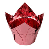 Cups, Baking, Panificio 3.9 Ounce, Paper Tulip, Rose Gold,500 - 1 COUNT