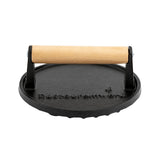 Press, Grill, 7 Inch, Cast Iron, with Wooden Handle,1 - 1 EACH