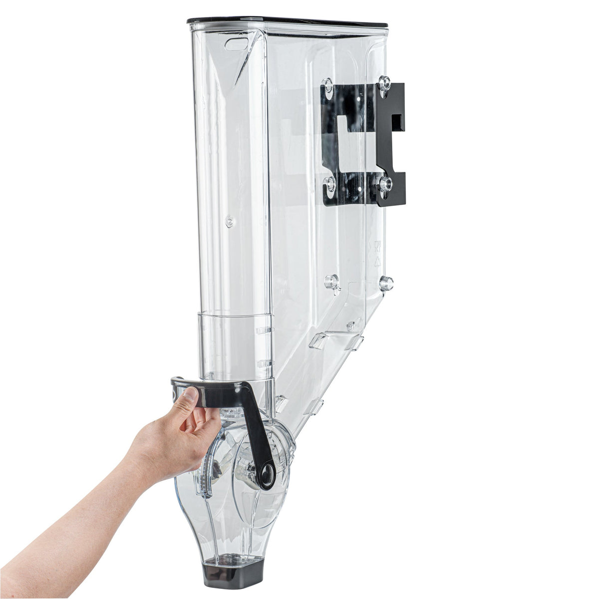 Dispensers, Cereal, Met Lux 3 Gallon, Wall Mount, Plastic, 26.50 x 13.75 x 4 Inch,1 - 1 EACH