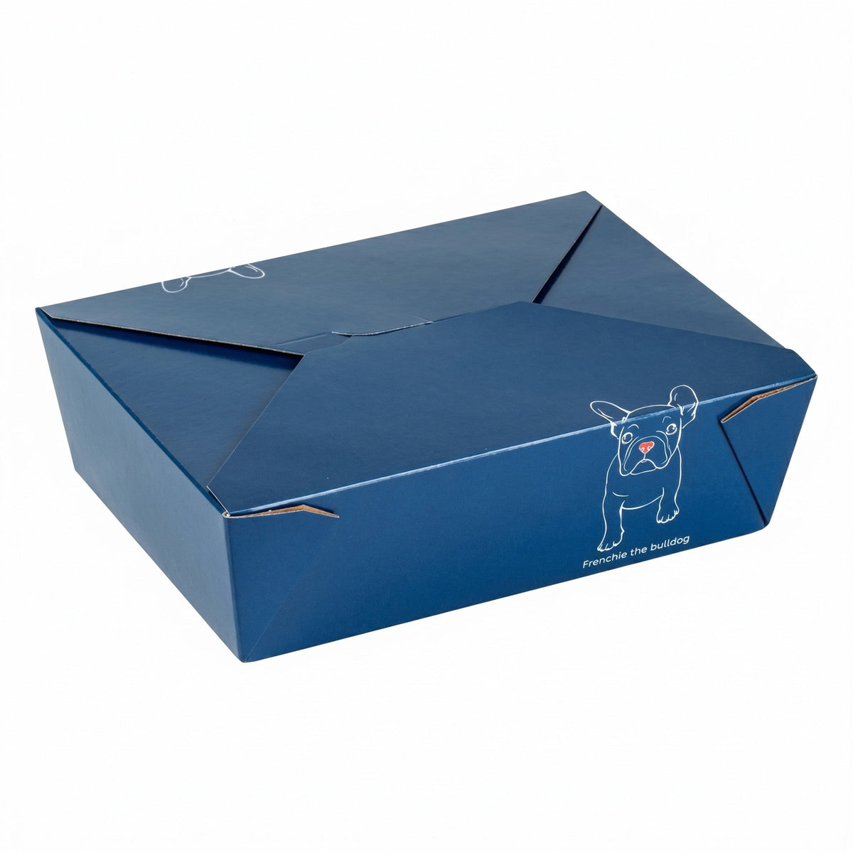 Containers, Take-Out, 71 Ounce, Paper, Frenchie, 8.50 x 6.25 x 2.50 Inch, #3,50 - 1 COUNT