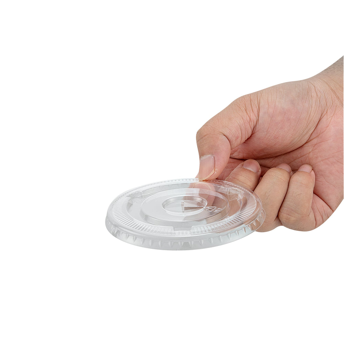 Lids, Flat, RW Base, Plastic, Clear, 3.75 x 3.75 Inch, for Plastic Dessert Cup, Round,10 - 50 COUNT