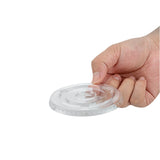 Lids, Flat, RW Base, Plastic, Clear, 3.75 x 3.75 Inch, for Plastic Dessert Cup, Round,10 - 50 COUNT