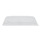 Lids, Bento Tek, Plastic, Clear, Rectangular, for 18 Ounce Bento Box,2 - 50 COUNT