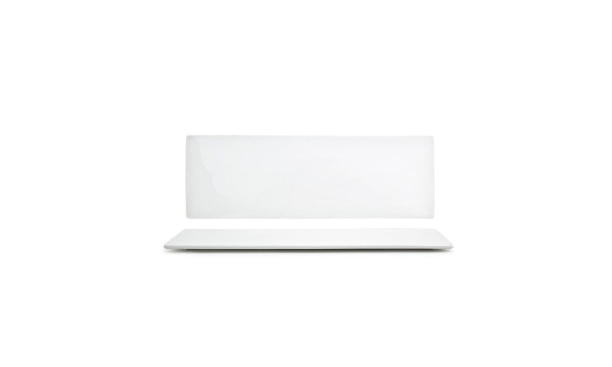 Plates, Canvas, 12 x 4 Inch, White, Rectangular, 12 Linear Inch,12 - 1 COUNT