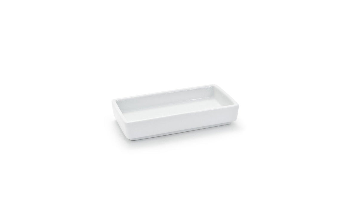 Ramekins, Double Wide, 4 Ounce, Mod, White, Porcelain,12 - 1 COUNT