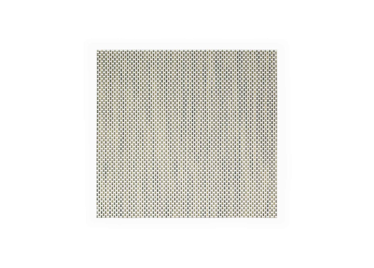 Placemats, Basketweave, 14 x 13 Inch, Tan, Vinyl,12 - 1 EACH