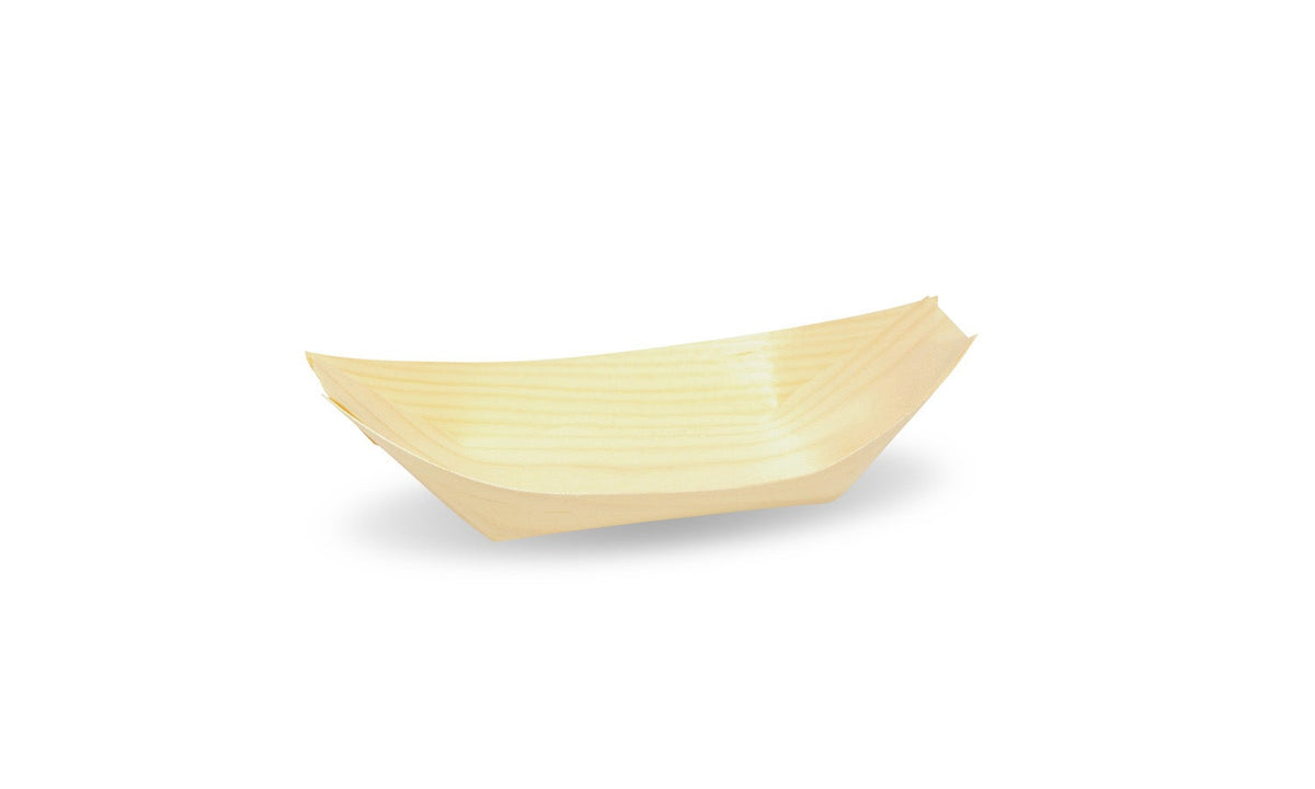 Boats, Servewise, 6.5 Inch, Natural, Poplar & Pine Wood, 6.5 Linear Inch,1 - 200 COUNT