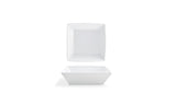 Plates, Kyoto, 7 Inch, White, Square, 7 Linear Inch,12 - 1 COUNT