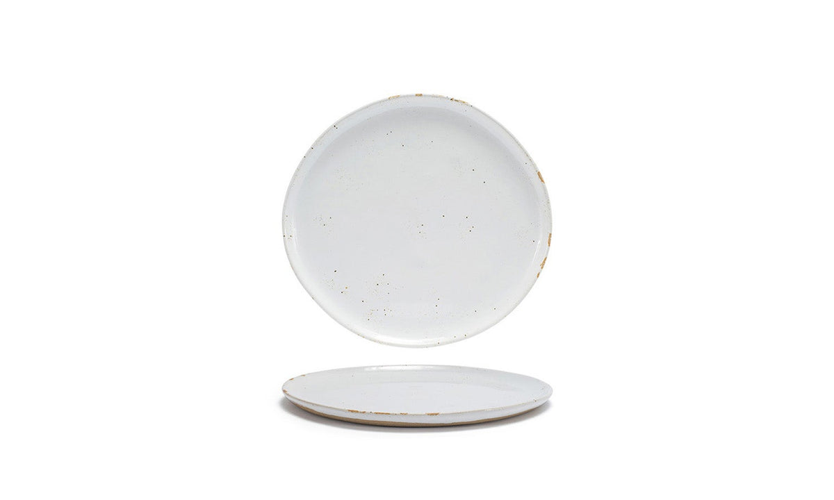 Plates, Porcelain, 11 Inch, Ash, Round,4 - 1 COUNT