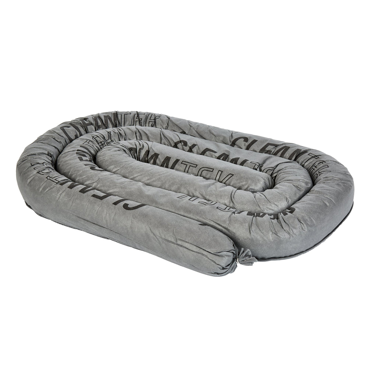 Sorbent Sock, Clean Tek, Heavy-Duty, 12 Foot x 3 Inch, Gray,4 - 12 FOOT