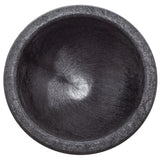 Bowls, Molcajete, 4 Ounce, Black, Plastic,10 - 1 COUNT