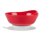 Bowls, Scoop, Adapt Tek Plastic, 19 Ounce, Red, Suction Base, 5.75 x 5.75 x 3 Inch, Round,20 - 1 COUNT
