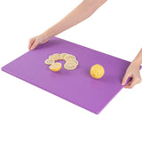 Cutting Boards, RW Base, Purple, 20 x 15 Inch, Plastic,10 - 1 COUNT