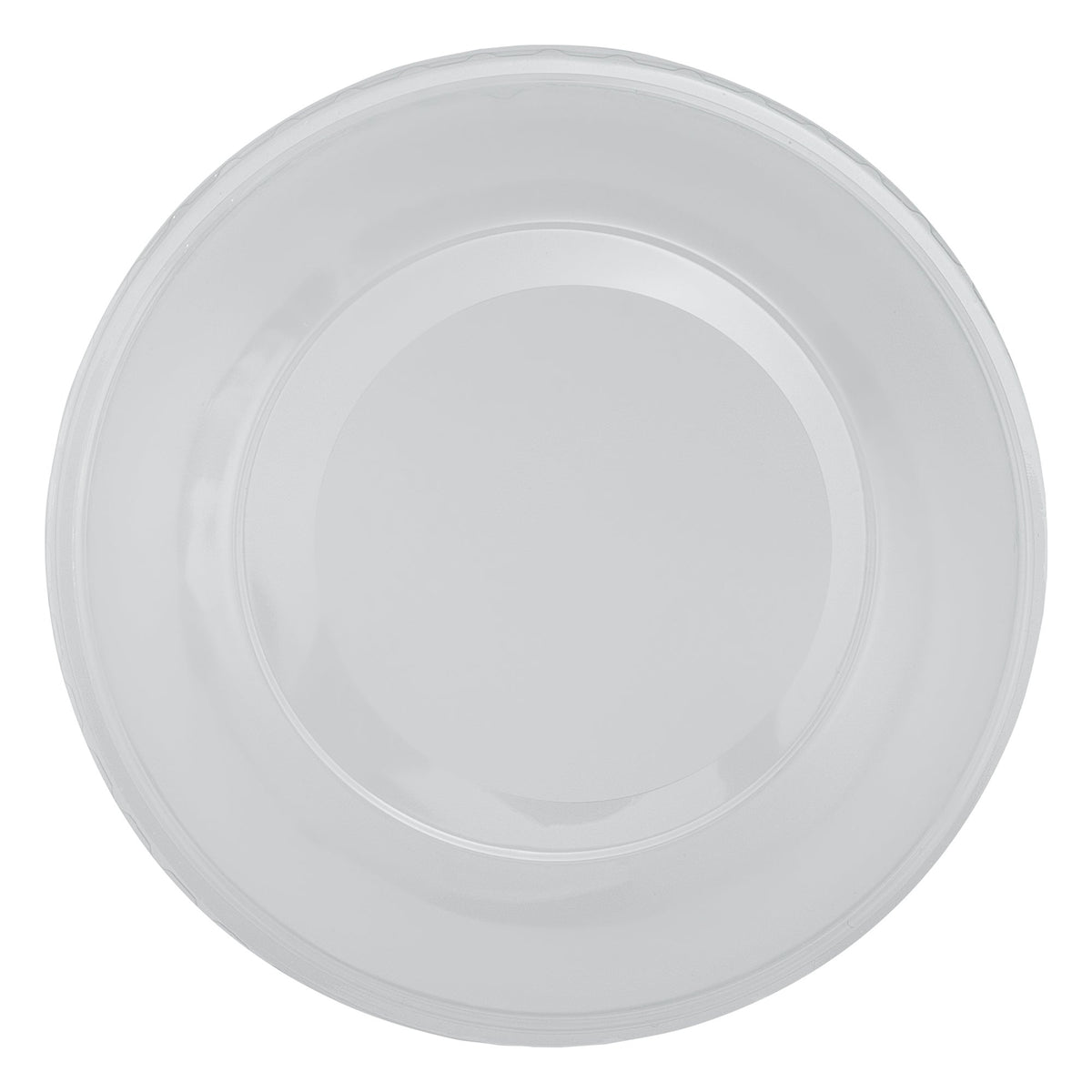 Lids, Dome, RW Base, Plastic, Clear, 3.75 x 3.75 x 1.50 Inch, for Plastic Dessert Cup, Round, Contains Hole,10 - 50 COUNT