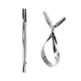Twist Ties, Bag Tek, 4 Inch, Silver,500 - 1 COUNT