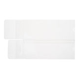 Boxes, Eclair, 7 x 2.5 x 2.5 Inch, Plastic with Paper Sleeve, Clear & Black, Rectangle, with Tree Accent,1 - 100 COUNT