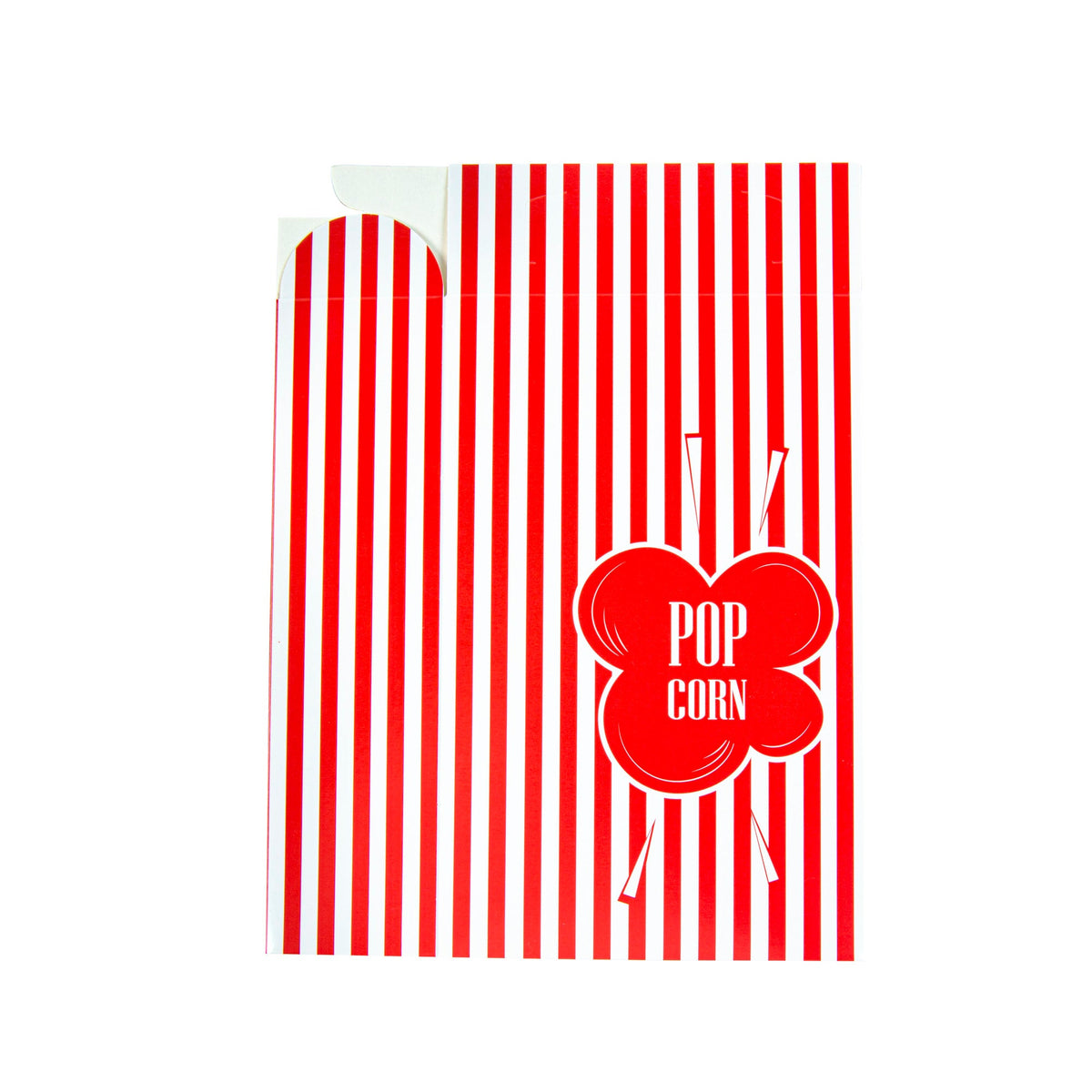 Boxes, Popcorn, Bio Tek 1.25 Ounce, Paper, Red, 4.75 x 2 x 7.50 Inch,400 - 1 COUNT