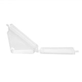 Container, Sandwich, Tamper Tek 7.25 x 4 x 3.50 Inch, Plastic, Clear, Wedge, 7.25 x 4 x 3.50 Inch, with Lid, Tamper-Evident,100 - 1 EACH