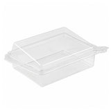 Containers, Sandwich & Pinwheel, Tamper Tek, Plastic, Clear, 6.75 x 5.75 x 1.75 Inch, with Lid, Tamper-Evident,100 - 1 EACH