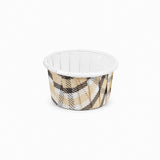 Cups, Baking, 2 Ounce, Paper, Plaid, Pleated, Medium 2.25 x 2.25 x 1.50 Inch, Round,200 - 1 COUNT