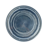 Box, To-Go, Asporto 24 Ounce, Microwavable Plastic, Black, Round, 7.25 x 7.25 x 1.50 Inch, includes Clear Lid,50 - 1 COUNT