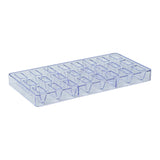 Molds, Candy & Chocolate, Pastry Tek 24-Compartment, Triangle Bar, Polycarbonate,10 - 1 COUNT