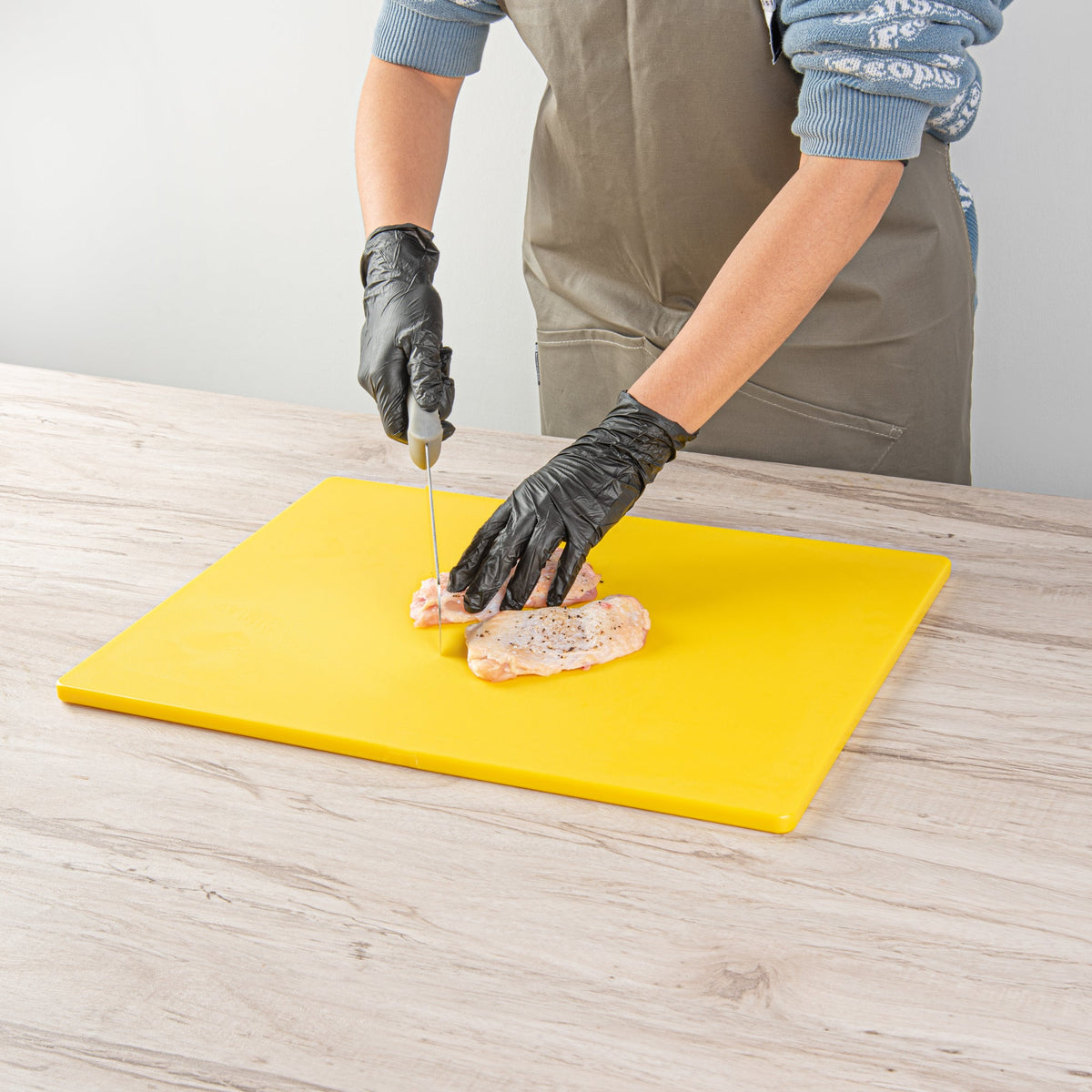 Cutting Boards, RW Base, Yellow, 20 x 15 Inch, Plastic,10 - 1 COUNT