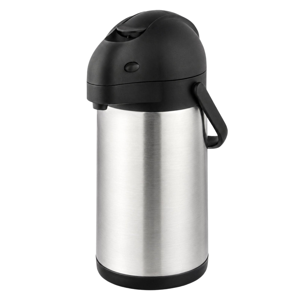 Airpot, Beverage, 2 Liter, Silver, Stainless Steel, 24 Hour Heat Retention,1 - 1 EACH