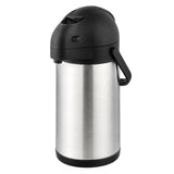Airpot, Beverage, 2 Liter, Silver, Stainless Steel, 24 Hour Heat Retention,1 - 1 EACH